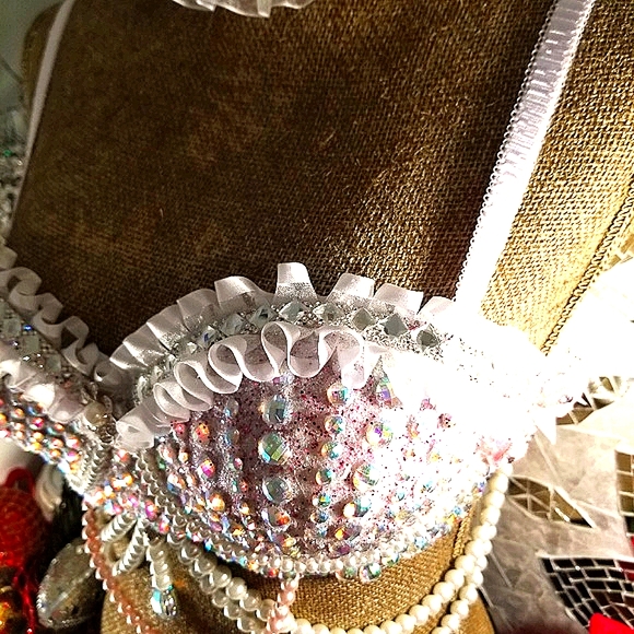 🍭JJ's EYE CANDY Princess Rave/Festival Bra - Picture 3 of 10